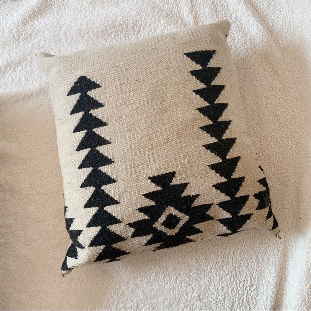 tribal print decorative throw pillow